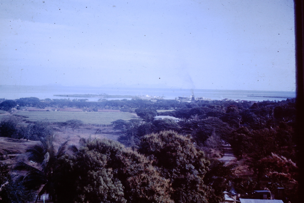 1964 July - View Lautoka from golf course
