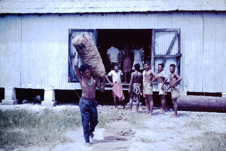 1961 January - Copra for Tulagi.JPG