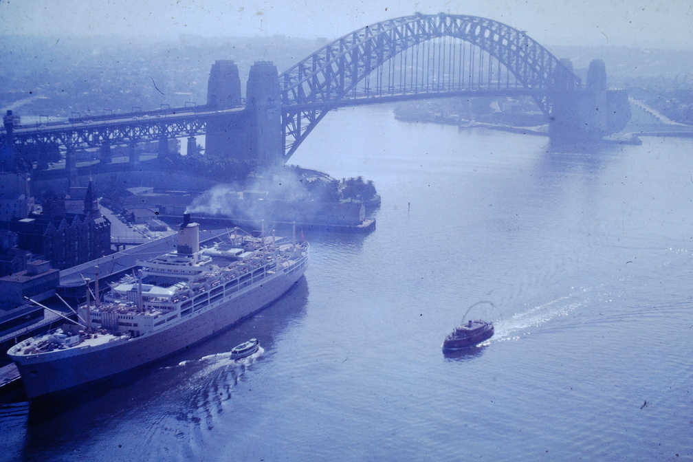 1963 April - Sydney Harbour from AMP