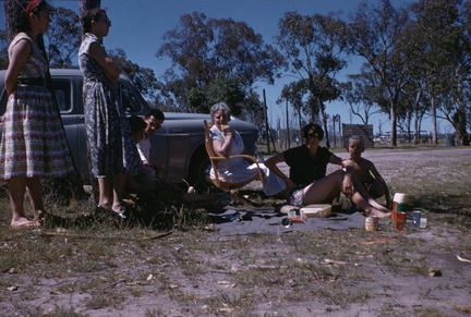 1-29 picknick bij een meer bij Dalby