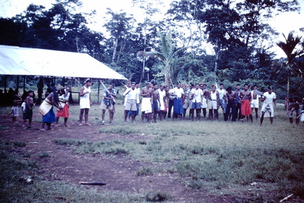 1961 Christmas - Dancers Nukufero