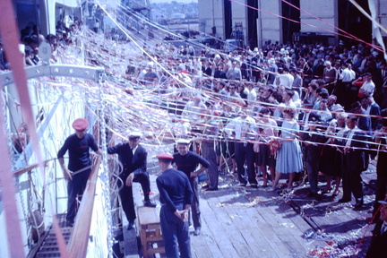 1962 August - TV Roma leaving Brisbane