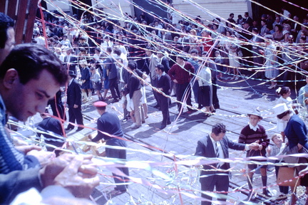 1962 Aug - Leaving Brisbane on TV Roma