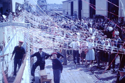 1962 Aug - TV Roma leaving Brisbane